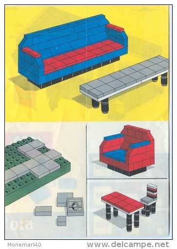 LEGO SYSTEM - Plan Notice (510 - S 3121). - Piantine