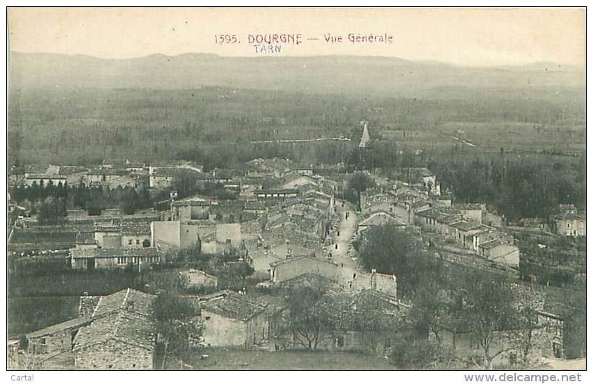 81 - DOURGNE - Vue Générale - Dourgne