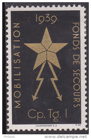 Timbre Militaire - Timbre Du Soldat - Labels