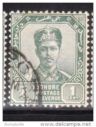 Malaya Johore 1896-99 Sultan Ibrahim 1c Used - Johore