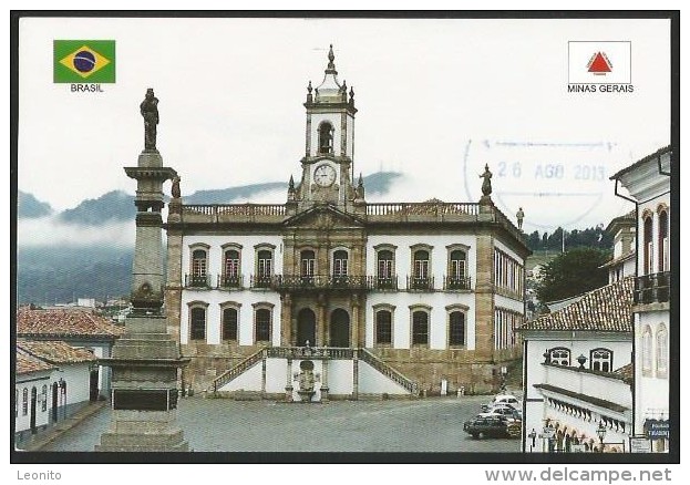 BRASIL Minas Gerais Ouro Preto UNESCO Former Mining Town Belo Horizonte 2013 - Belo Horizonte