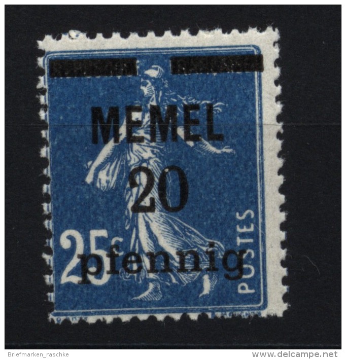 Memel,20,xx  (4870) - Memelgebiet 1923