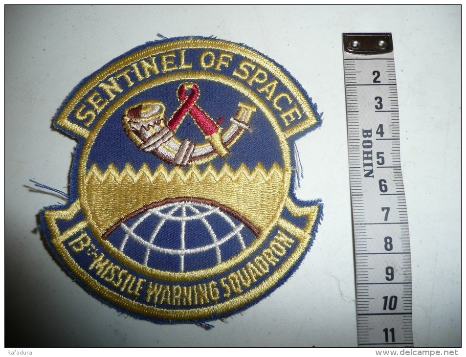 PATCH INSIGNE SENTINEL OF SPACE 13TH MISSILE WARNING SQUADRON US AIR FORCE 1970 ( Avion Airplane Aviation ) - Aviation