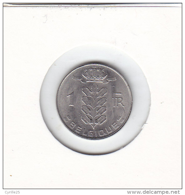 1 Franc Baudouin I 1972 FR - 1 Franc