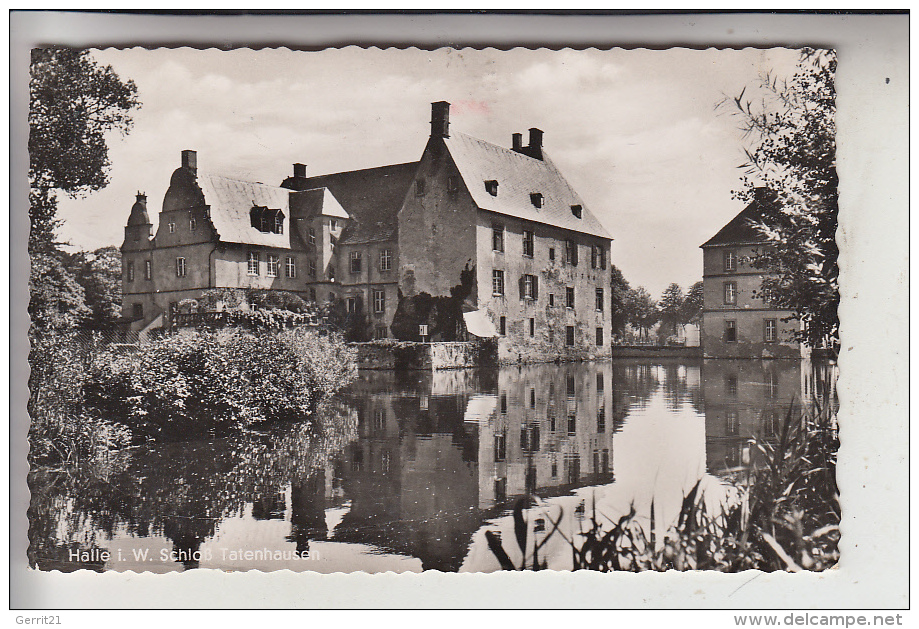 4802 HALLE, Schloss Tatenhausen, 1956 - Halle I. Westf.