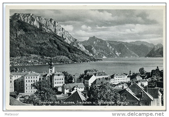 Gmunden Mit Traunsee Und Schlafender Griechin - Gmunden