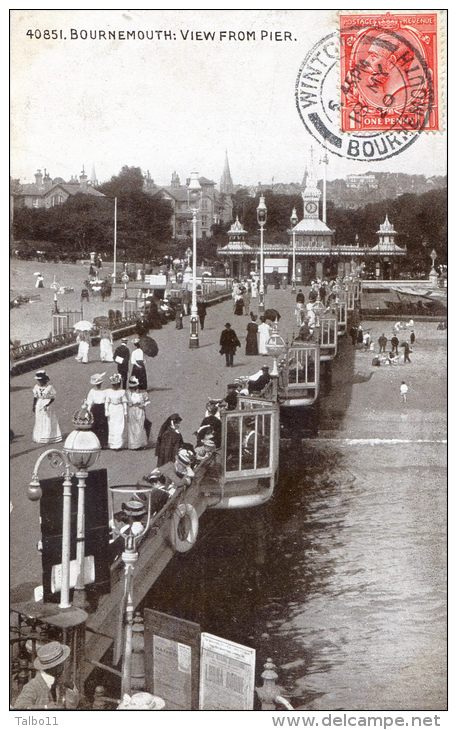 Bournemouth - View From Pier - Bournemouth (bis 1972)