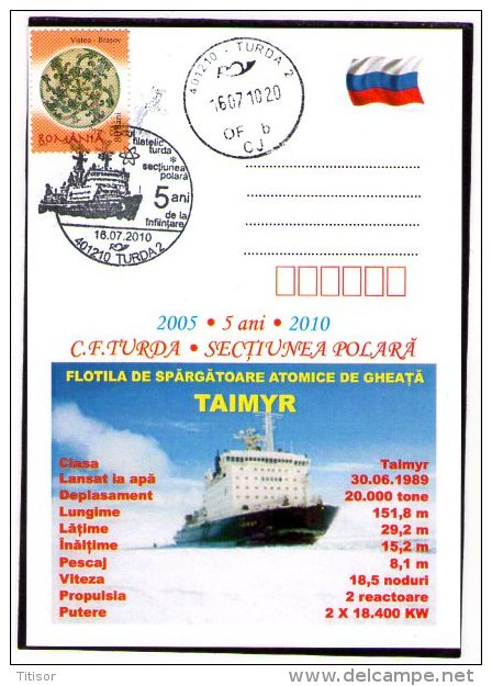 Nuclear Icebreakers: - Taimyr. Turda 2010. - Polar Ships & Icebreakers