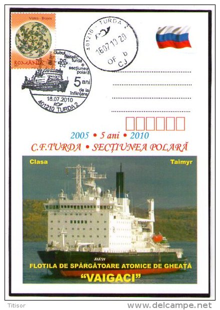 Nuclear Icebreakers: - Vaigaci. Turda 2010. - Barcos Polares Y Rompehielos