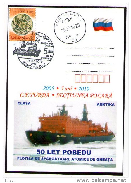 Nuclear Icebreakers: - 50 Let Pobedu. Turda 2010. - Polar Ships & Icebreakers