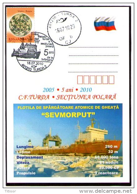 Nuclear Icebreakers: - Sevmorput. Turda 2010. - Barcos Polares Y Rompehielos