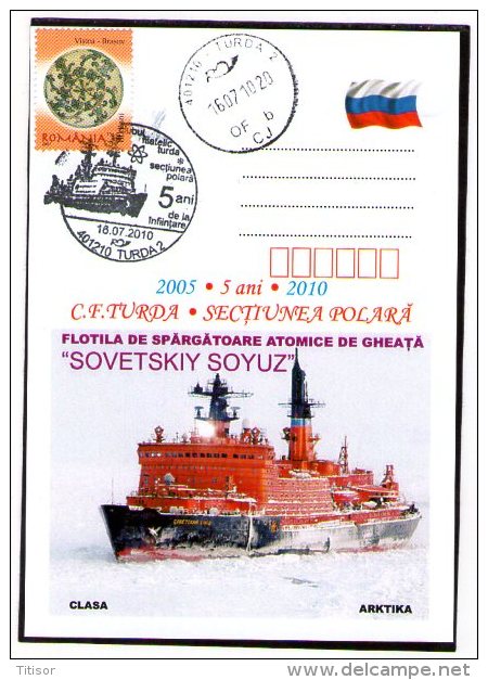 Nuclear Icebreakers: - Sovetskiy Soyuz. Turda 2010. - Navi Polari E Rompighiaccio