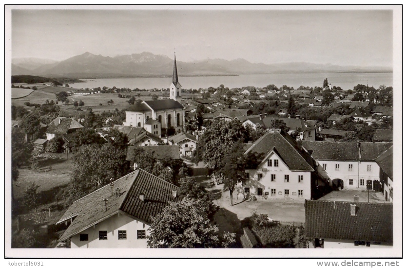 Germany BRD Picture Postcard Chieming Am Chiemsee Posted 1954 - Chiemgauer Alpen