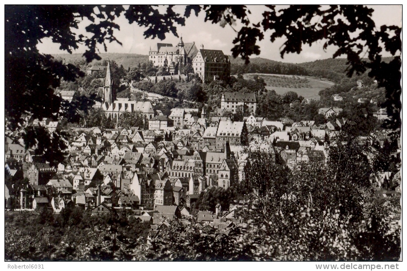 Germany BRD Picture Postcard Marburg Posted 1953 - Marburg