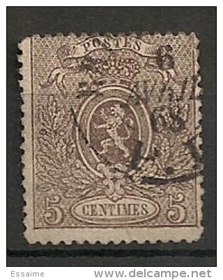 Belgique. 1866. N° 25. Oblit. - 1866-1867 Piccolo Leone