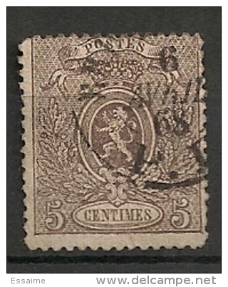 Belgique. 1866. N° 25. Oblit. - 1866-1867 Coat Of Arms