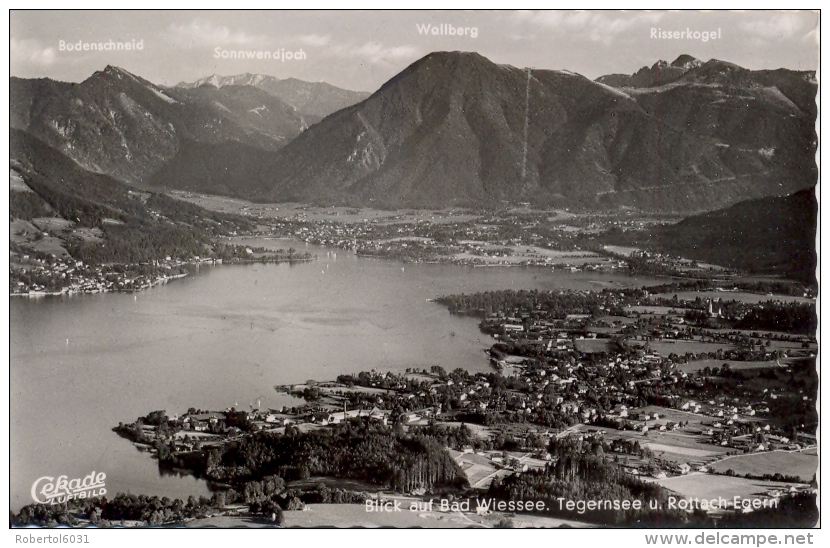 Germany BRD Picture Postcard Bad Wiessee Posted 1955 - Bad Wiessee