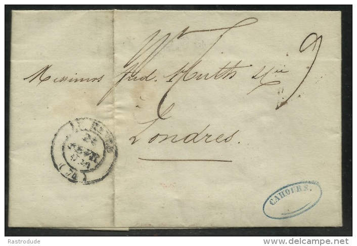 1840 - LAC LE HAVRE A LONDON - 1801-1848: Precursors XIX