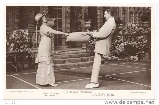 Lily Elsie & Joseph Coyne In "The Dollar Princess"   -   7491 C - Theater