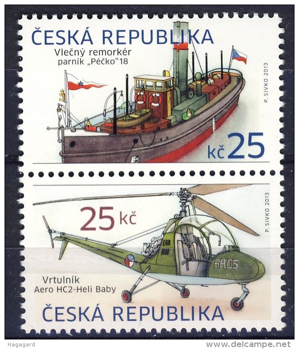 ##Czech Republic 2013. Transport. Pair. MNH(**) - Neufs