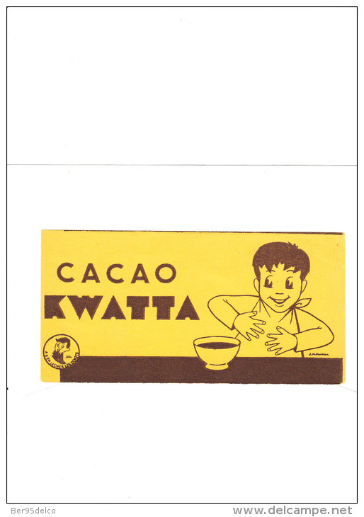 BUVARD CHOCOLAT KWATA ""CINQ"" EXEMPLAIRES ( Voir Photo) - Other & Unclassified