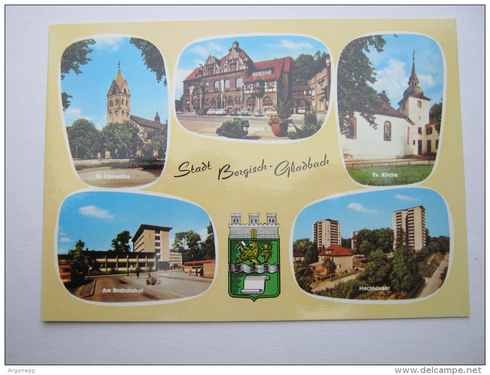 Bergisch Gladbach,  Karte - Bergisch Gladbach