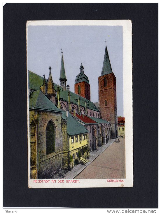 44986    Germania,  Neustadt  An Der  Haardt,  Stiftskirche,  NV(scritta) - Neustadt (Weinstr.)