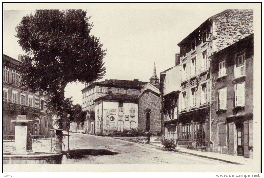 CPSM - CRAPONNE Sur ARZON (43) - Avenue De La Chaise Dieu - Craponne Sur Arzon