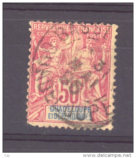 Guadeloupe  :  Yv  37  (o) - Used Stamps