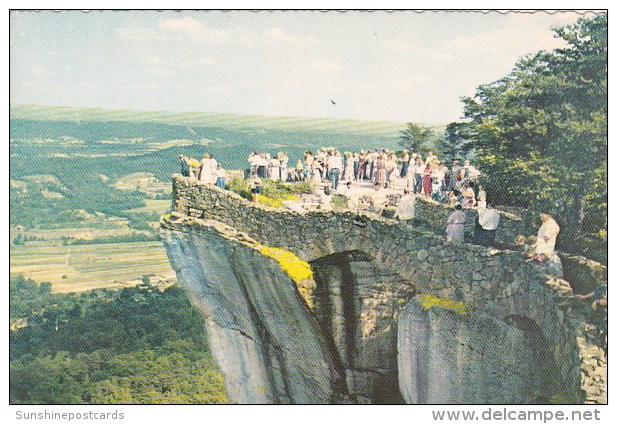 Famous Lovers Leap In Rock City Gardens Atop Lookout Mountain Chattanooga Tennessee - Chattanooga