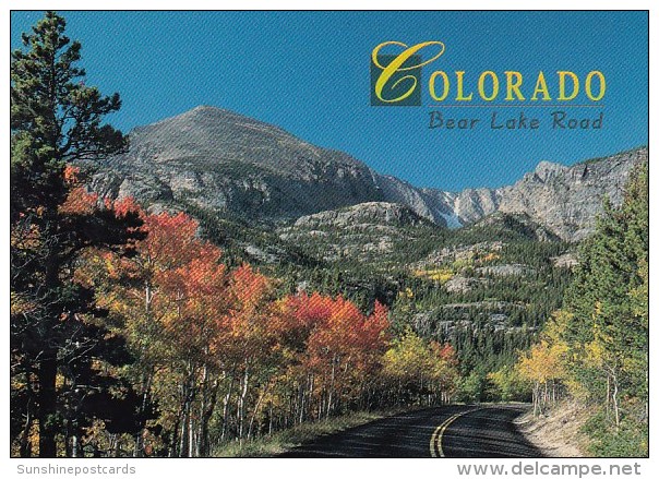 Bear Lake Road Rocky Mountain National Park Colorado - Rocky Mountains