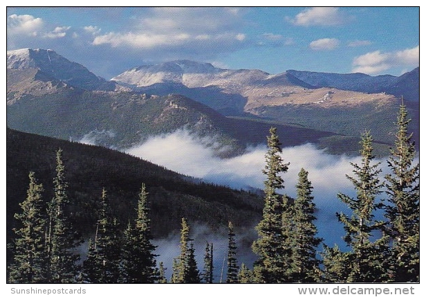 Ypsilon And Fairchild Mountains Rocky Mountain National Park Colorado - Rocky Mountains