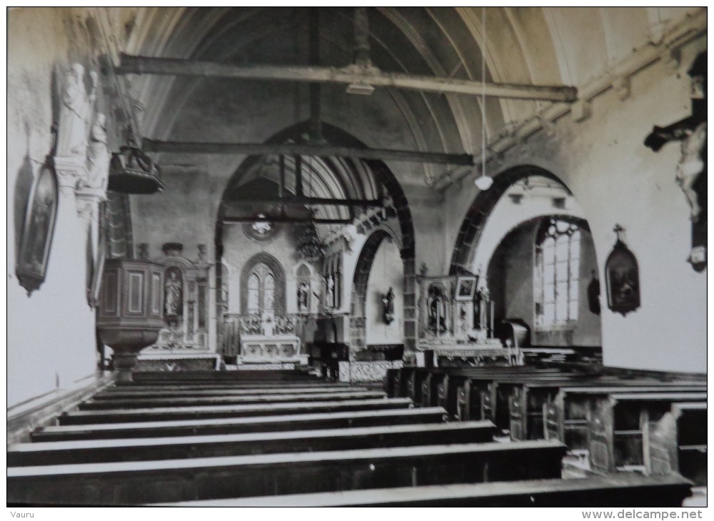 53 LARCHAMP INTERIEUR DE L´EGLISE  C  VENDUE AVEC LE NEGATIF D´ORIGINE POUR LA CREATION DE LA CARTE POSTALE - Larchamp