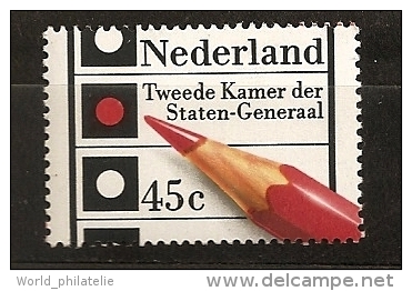 Pays-Bas Nederland 1977 N° 1063 ** Crayon De Couleur, Dessin, Enfant, Coloriage, Vote, Election, Politique, Citoyen - Ongebruikt