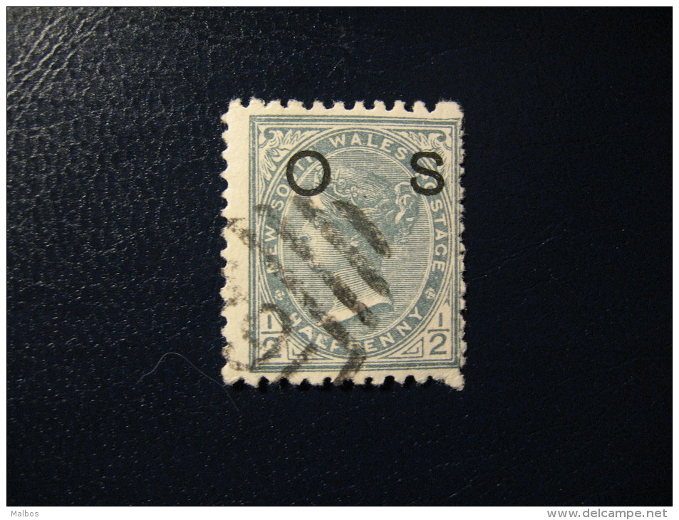NSW  Official 1892 (o)   S&G # O58a   - Wmk 40 (NSW & Crown)  - P11x12 - Gebruikt