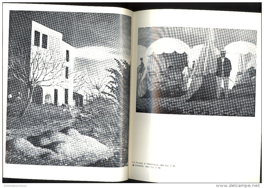 ART peinture gravure dessin  : FELIX VALLOTTON catalogue de l'exposition au Musée d'art Moderne Paris 1966