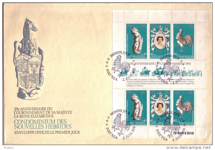 Old Letter - New Hebrides - FDC