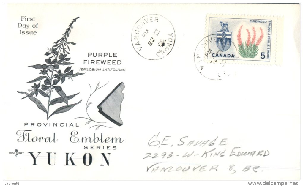 (117) Commercial FDC Cover Posted From Canada - Posted In 1966 - Covers & Documents