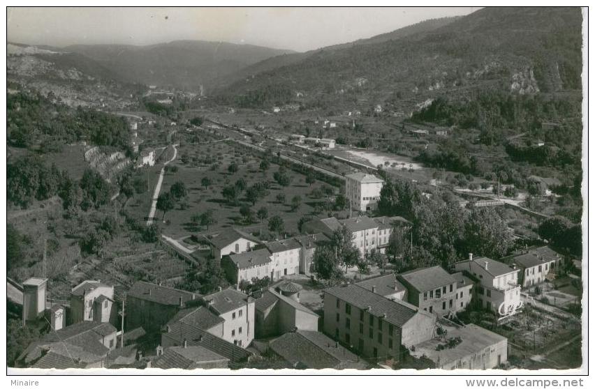 CONTES LES PINS , Le Quartier De La Grave Et Vue Vers L´Usine Bon état - Contes