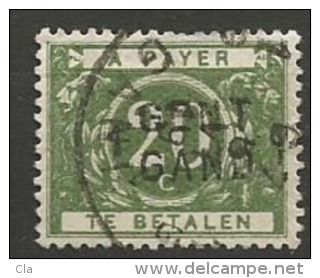 TX 14A  Obl  Surch. Gand Gent  40 - Briefmarken