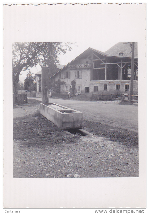 Isere,grésivaudan,ferme,v Illage,fontaine,reservoir D´eau,photo,photographie Ancienne 1950,38 - Places