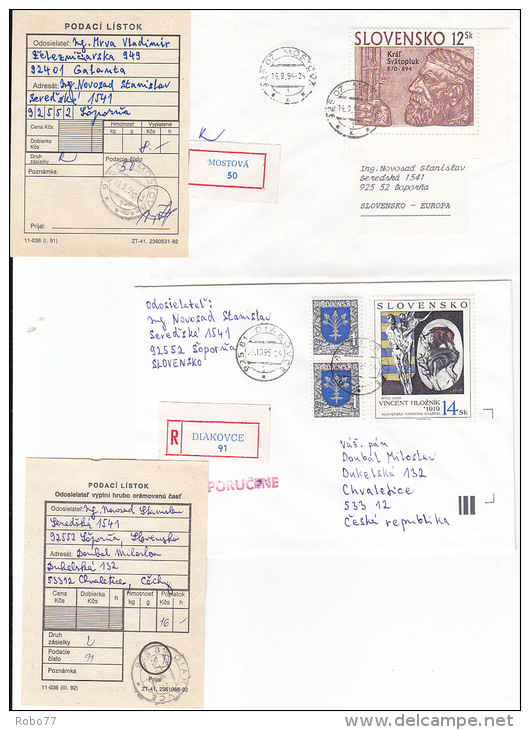 Slovakia. Collection of 55 covers and postcards. Stamps with scouting, celebrity, castle, art, sport, nature.. (E03092)