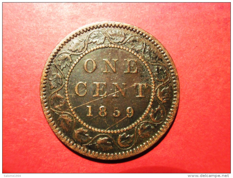CANADA 1 Cent 1859 Victoria - Canada