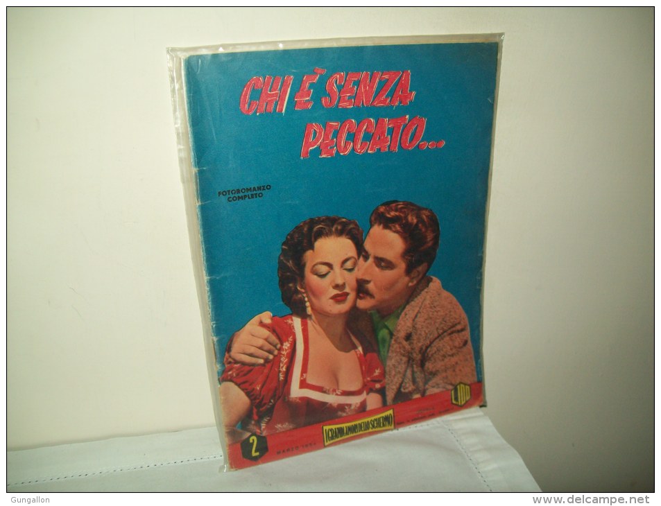 I Grandi Dello Schermo (1954) N. 2  "Chi è Senza Peccato" - Kino