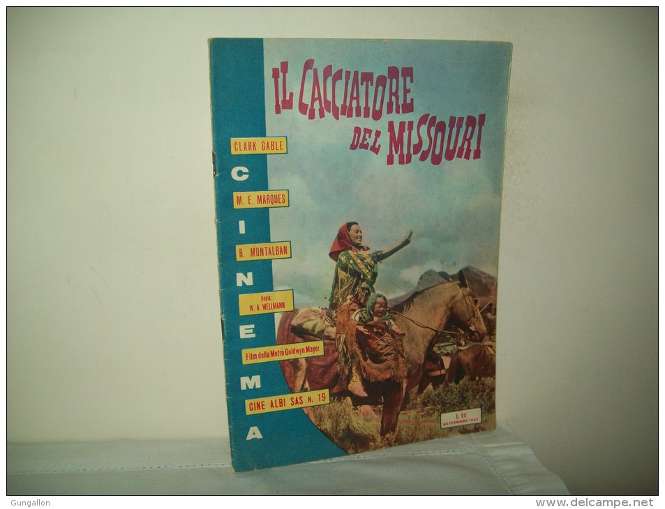 Cine Albi Sas (1952) N. 19  "Il Cacciatore Del Missouri" - Kino