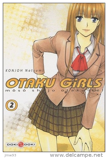 Manga Otaku Girls Tome 2 - Konjoh Natsumi - Bamboo Edition - Mangas Version Française