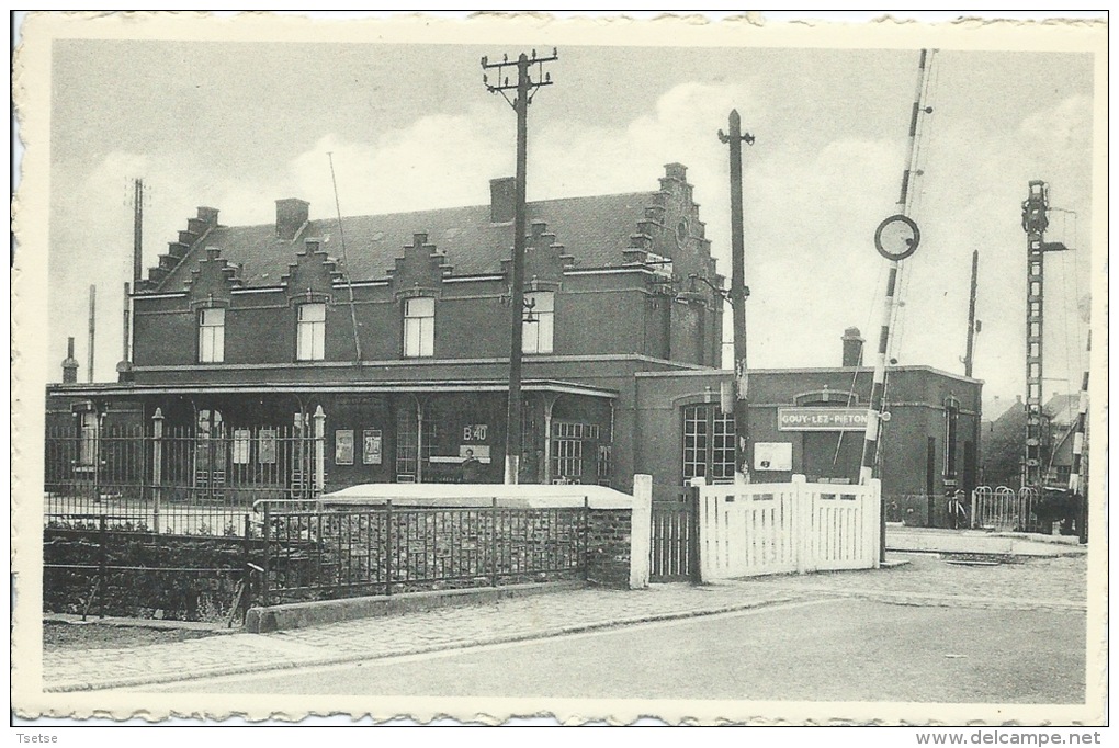 Gouy-lez-Piéton - La Gare ( Voir Verso ) - Courcelles