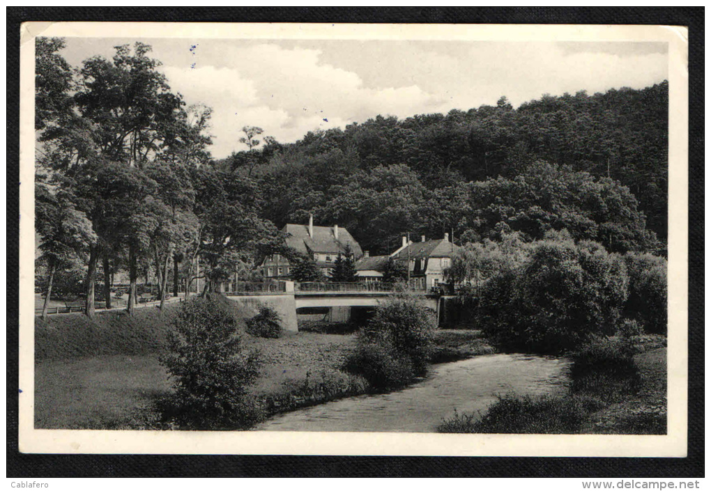 PFORZHEIM - EISFABRIK - KUPFERHAMMER - FABBRICA DEL GHIACCIO - CARTOLINA VIAGGIATA - Pforzheim