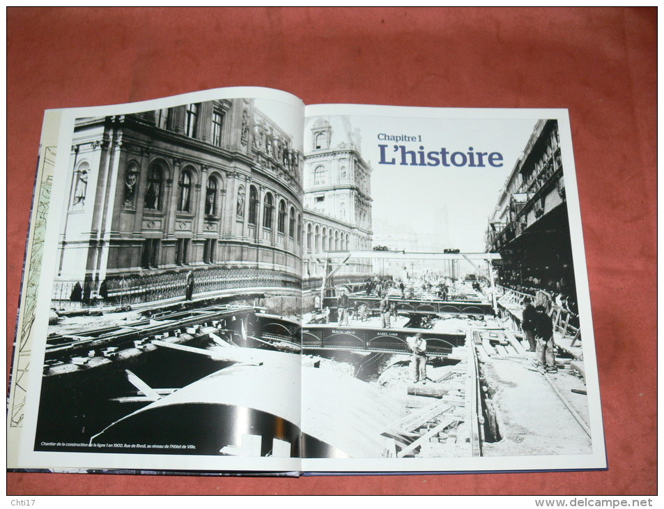 LE METRO PARISIEN 1900 A 1945 CONSTRUCTION ET MATERIEL TRAMWAY  TRAIN   EDITIONS ATLAS - Railway & Tramway