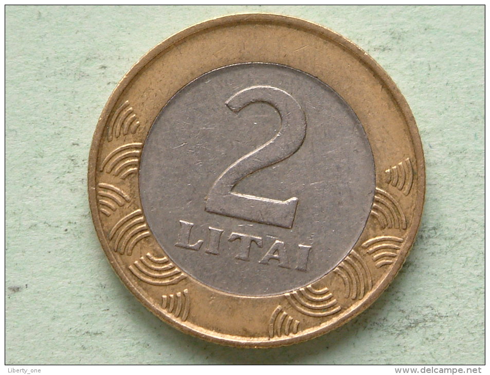 2 LITAI - 1999 / KM 112 ( For Grade, Please See Photo ) ! - Lituanie